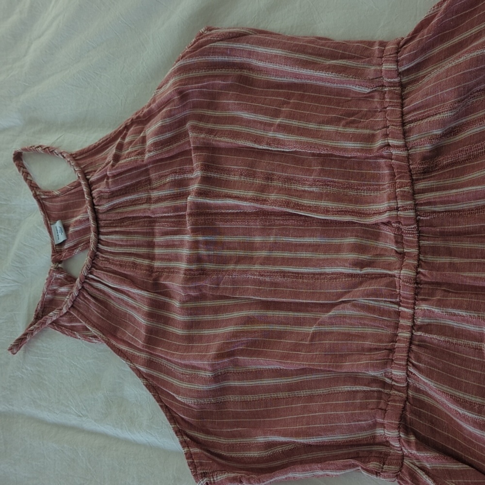 NWOT Medium Old Navy stripe maxi dress